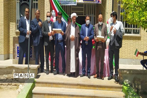 آیین افتتاح پروژه‌های ورزشی طرح شهید سردار سلیمانی شهرستان داراب
