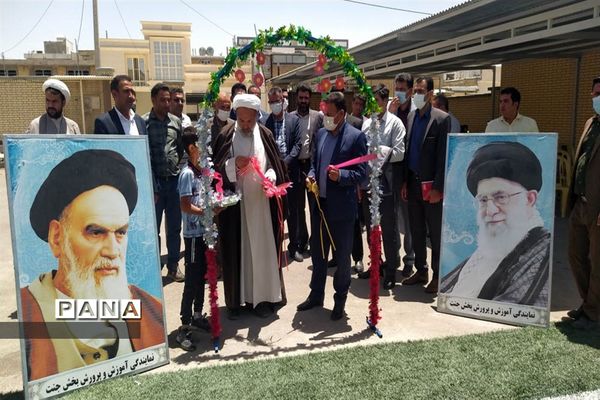 آیین افتتاح پروژه‌های ورزشی طرح شهید سردار سلیمانی شهرستان داراب