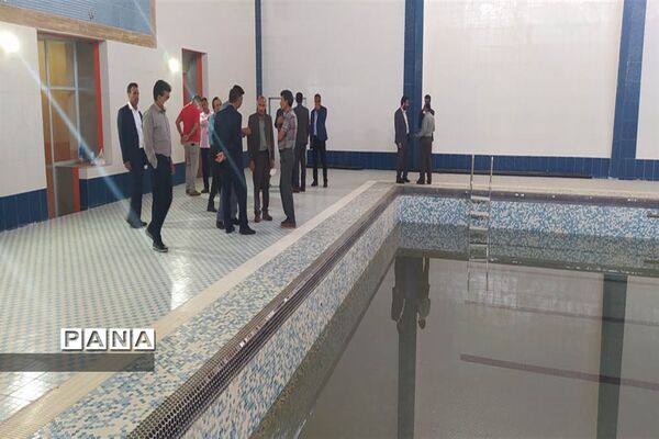آیین افتتاح پروژه‌های ورزشی طرح شهید سردار سلیمانی شهرستان داراب