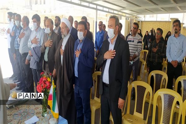 آیین افتتاح پروژه‌های ورزشی طرح شهید سردار سلیمانی شهرستان داراب