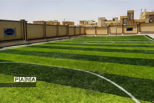 آیین افتتاح پروژه‌های ورزشی طرح شهید سردار سلیمانی شهرستان داراب