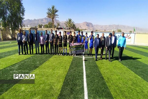 آیین افتتاح پروژه‌های ورزشی طرح شهید سردار سلیمانی شهرستان داراب