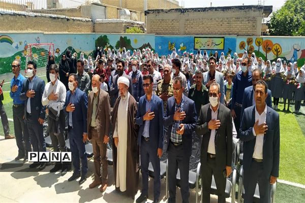 آیین افتتاح پروژه‌های ورزشی طرح شهید سردار سلیمانی شهرستان داراب