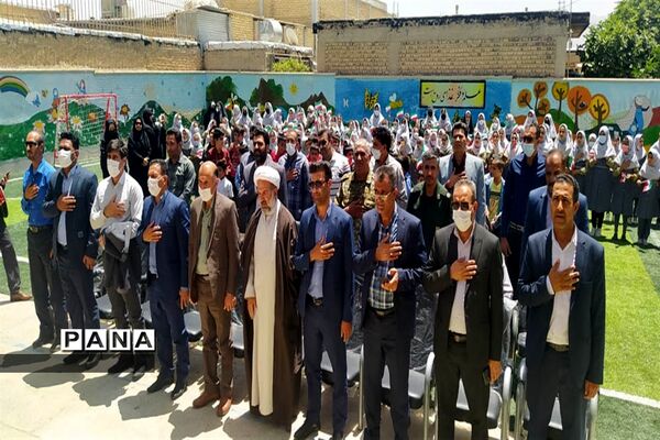 آیین افتتاح پروژه‌های ورزشی طرح شهید سردار سلیمانی شهرستان داراب