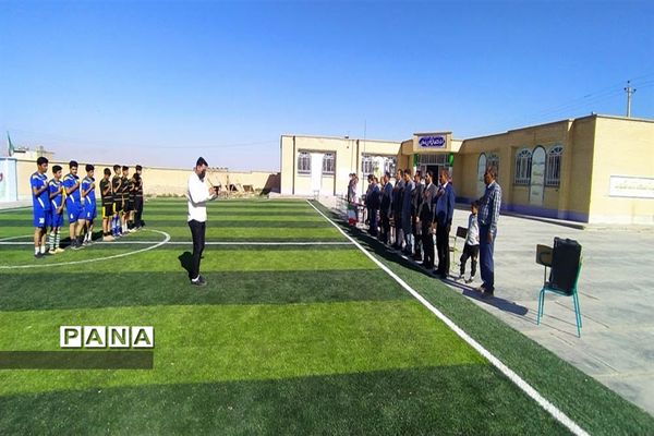 آیین افتتاح پروژه‌های ورزشی طرح شهید سردار سلیمانی شهرستان داراب