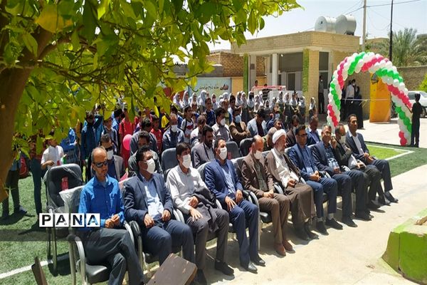 آیین افتتاح پروژه‌های ورزشی طرح شهید سردار سلیمانی شهرستان داراب