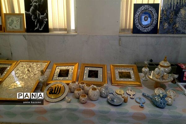 برپایی نمایشگاه دست‌سازه‌های مدارس تمدن‌سازان در داراب