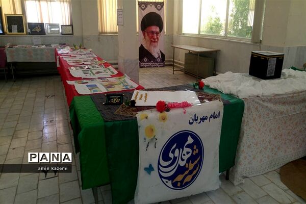 برپایی نمایشگاه دست‌سازه‌های مدارس تمدن‌سازان در داراب