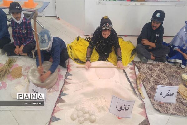 برپایی نمایشگاه هفته سلامت در دبستان مصلح داراب