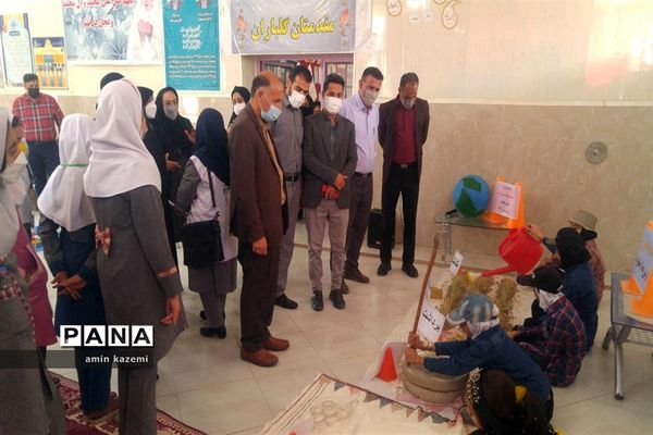 برپایی نمایشگاه هفته سلامت در دبستان مصلح داراب