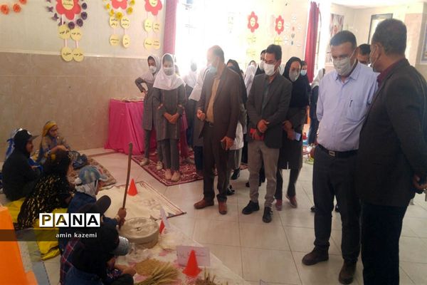 برپایی نمایشگاه هفته سلامت در دبستان مصلح داراب