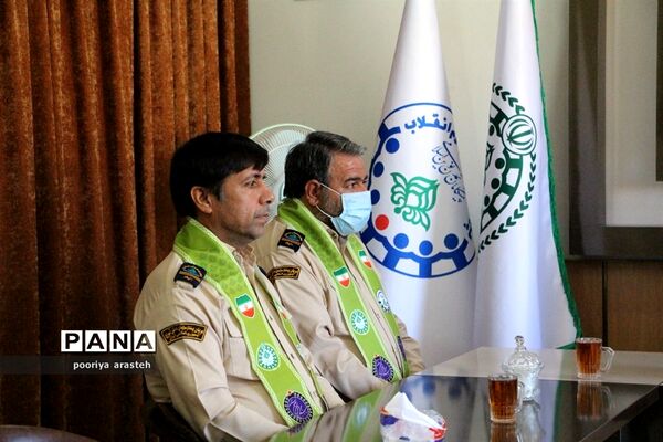 دیدار مربیان تشکیلات شهرستان بیرجند با سرپرست سازمان دانش‌آموزی استان