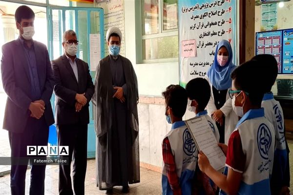 افتتاح اتاق بهداشت در مدرسه حاج فاخر حیدری زاده ناحیه ۲ اهواز