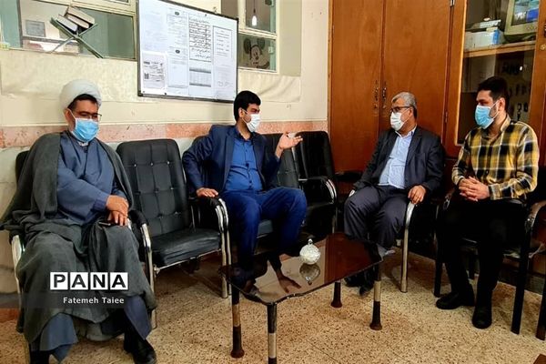 افتتاح اتاق بهداشت در مدرسه حاج فاخر حیدری زاده ناحیه ۲ اهواز