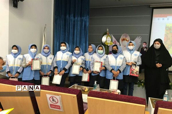 آیین استانی نواختن زنگ سلامت در ناحیه 6 مشهد