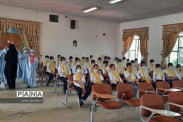 برگزاری مراسم سازمان دانش‌آموزی و تقدیر از مربیان در شهرستان دماوند