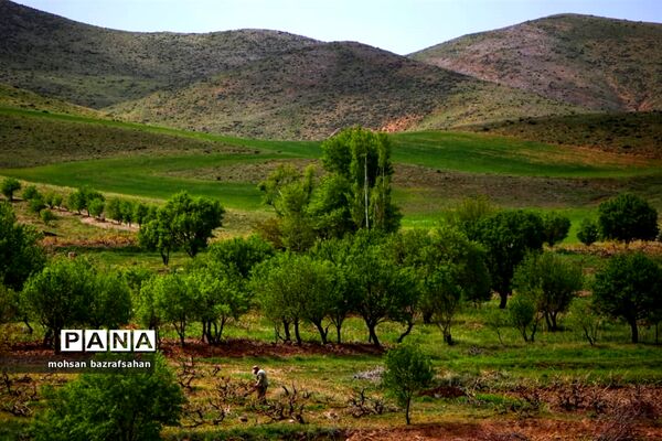 طبیعت بهاری آبگرم قزوین
