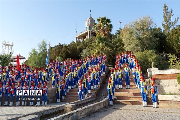 مراسم بزرگداشت سالروز تاسیس سازمان دانش‌آموزی در زاهدان