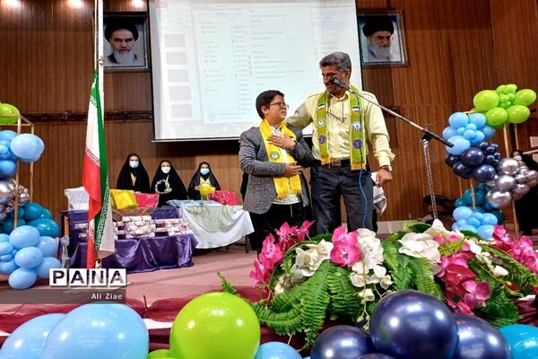 مراسم سالروز تاسیس سازمان دانش‌آموزی در ناحیه ۲ مشهد مقدس