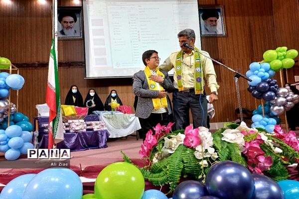 مراسم سالروز تاسیس سازمان دانش‌آموزی در ناحیه ۲ مشهد مقدس