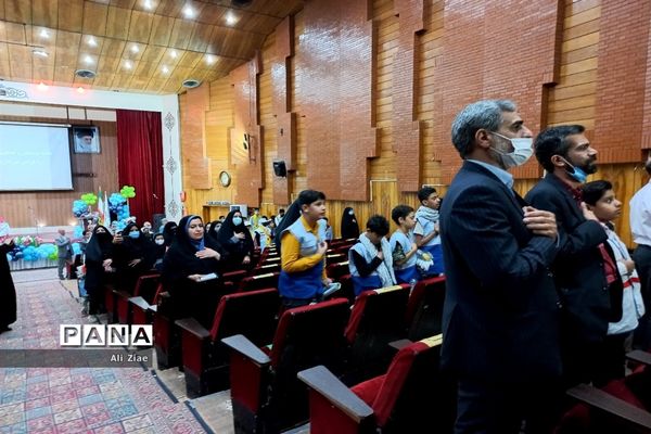 مراسم سالروز تاسیس سازمان دانش‌آموزی در ناحیه ۲ مشهد مقدس