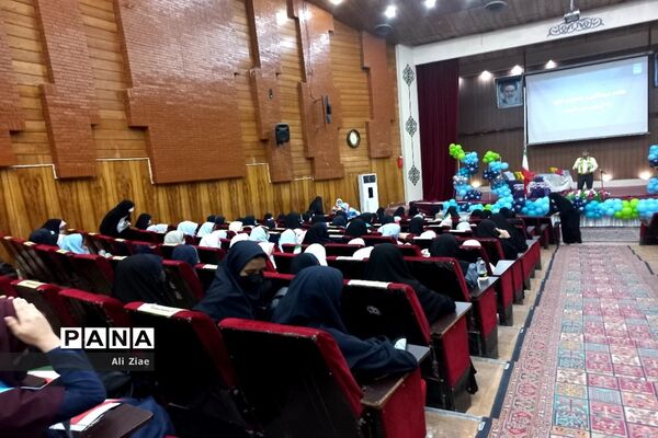 مراسم سالروز تاسیس سازمان دانش‌آموزی در ناحیه ۲ مشهد مقدس