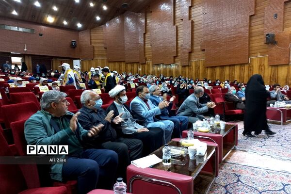 مراسم سالروز تاسیس سازمان دانش‌آموزی در ناحیه ۲ مشهد مقدس