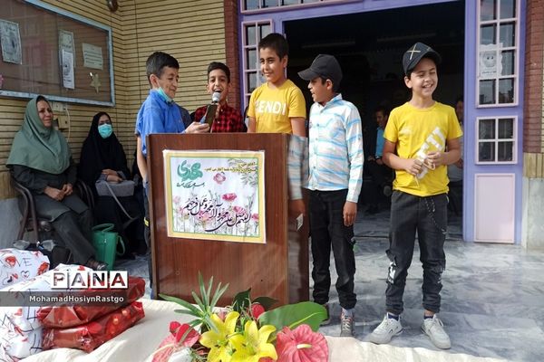 مراسم تقدیراز معلمان مدرسه شهید باهنر کاشمر