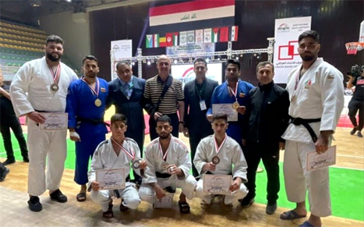 کسب 7 مدال توسط جودوکاران ایران در تورنمنت بین‌المللی عراق