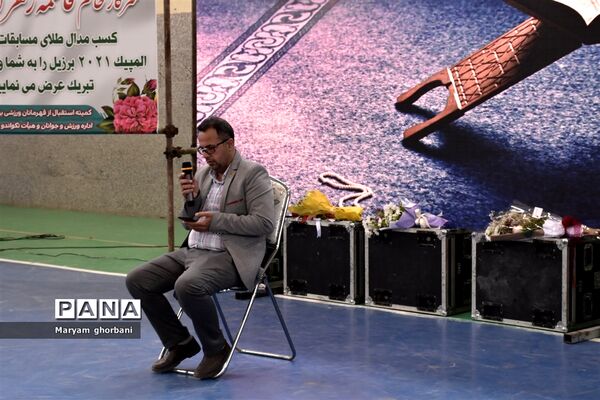 استقبال از بانوی طلایی المپیک در بهنمیر