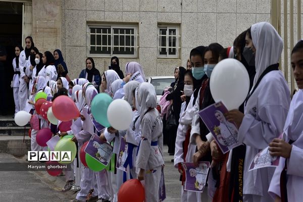 استقبال از بانوی طلایی المپیک در بهنمیر