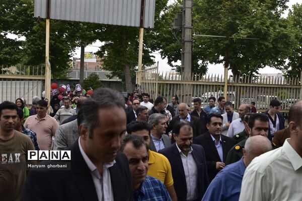 استقبال از بانوی طلایی المپیک در بهنمیر