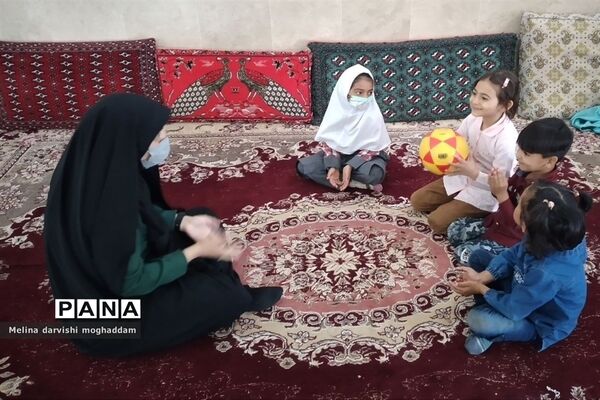 مهد کودک‌جهادی در روستای بزد