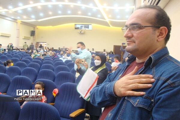 جشن سالروز تاسیس سازمان دانش‌آموزی در بوشهر