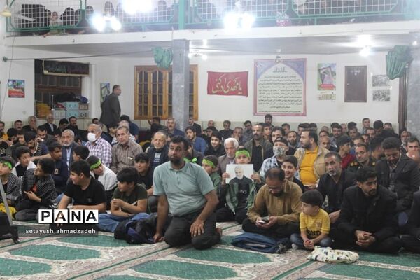 یادواره شهدای روستای تیله نو شهرستان گلوگاه