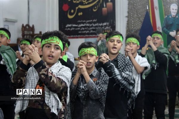 یادواره شهدای روستای تیله نو شهرستان گلوگاه