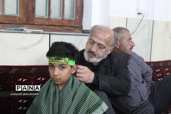 یادواره شهدای روستای تیله نو شهرستان گلوگاه