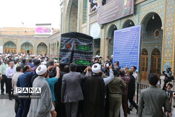تشییع آیت الله فاطمی نیا در قم