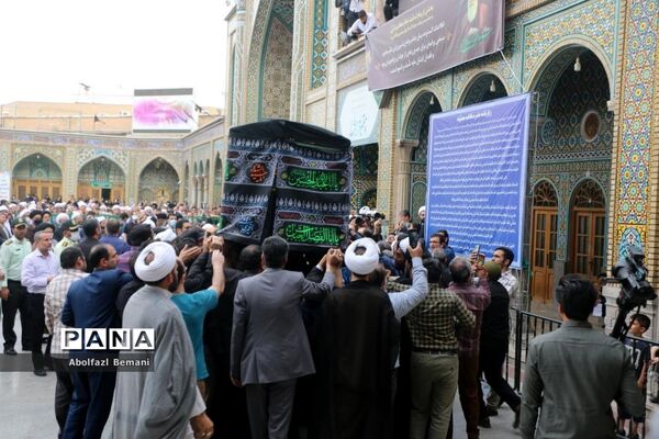 تشییع آیت الله فاطمی نیا در قم