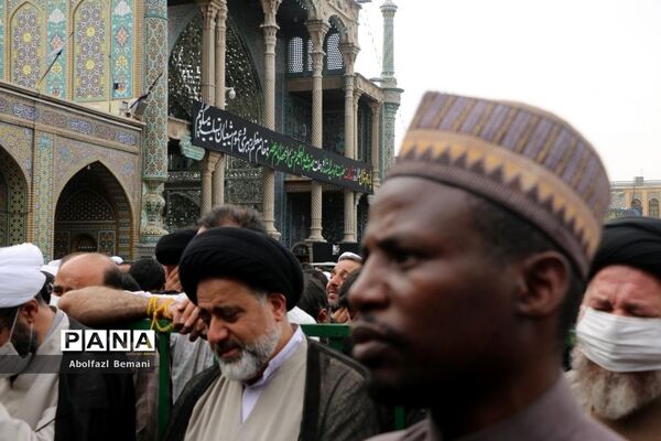 تشییع آیت الله فاطمی نیا در قم