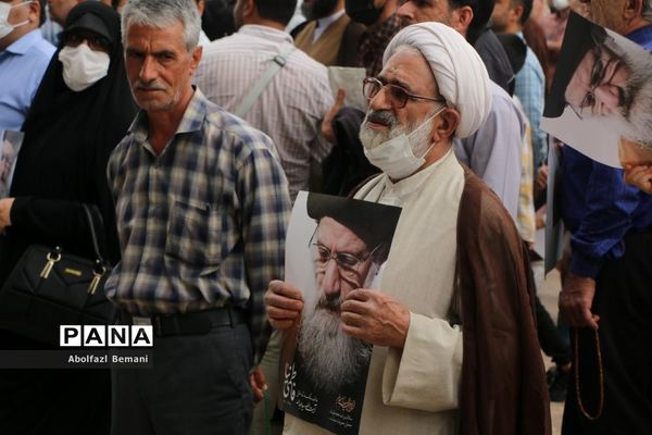 تشییع آیت الله فاطمی نیا در قم