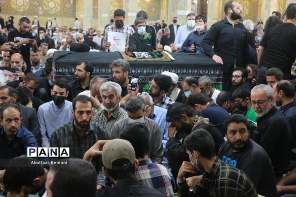 تشییع آیت الله فاطمی نیا در قم