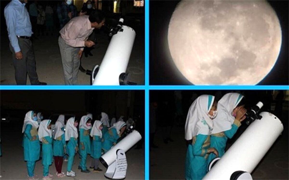 رصد اجرام آسمانی با همکاری رصدخانه مهر استان انجام گرفت