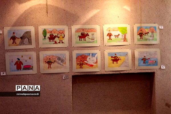 آیین افتتاحیه نمایشگاه گروهی تصویرسازی شاهنامه فردوسی شهرستان فیروزکوه