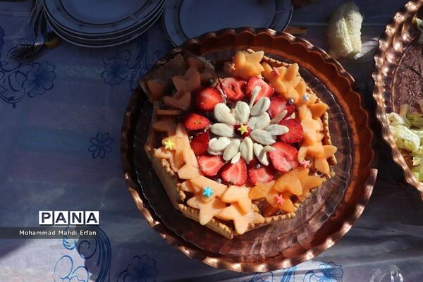 پیاده‌روی و صبحانه سالم در مدارس آباده