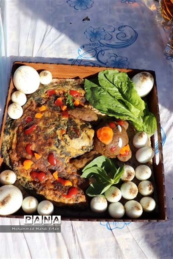 پیاده‌روی و صبحانه سالم در مدارس آباده