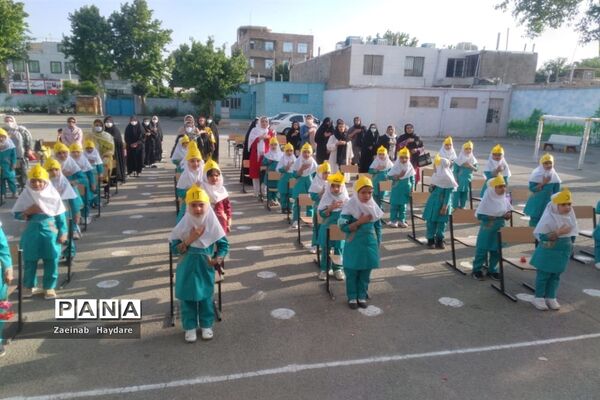 جشن الفبا مدرسه در شانزده آذر دختران ملارد