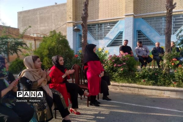 جشن الفبا مدرسه در شانزده آذر دختران ملارد