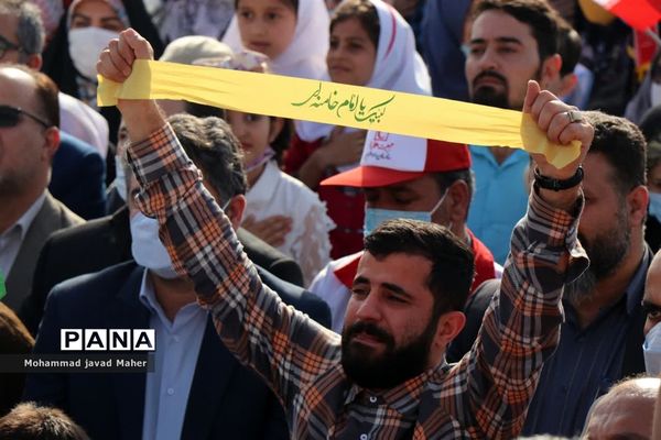 اجتماع بزرگ یاوران انقلاب اسلامی در شهرستان قدس