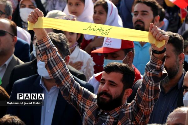اجتماع بزرگ یاوران انقلاب اسلامی در شهرستان قدس